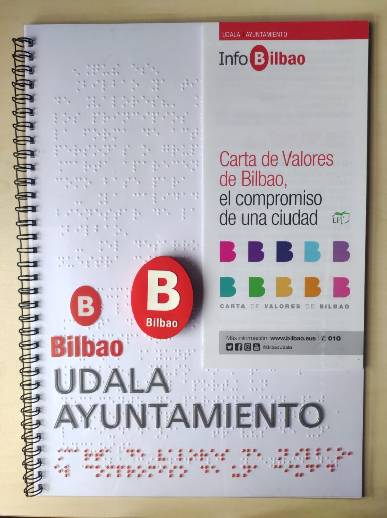 El Ayuntamiento de Bilbao adapta su Carta de Valores a formato accesible